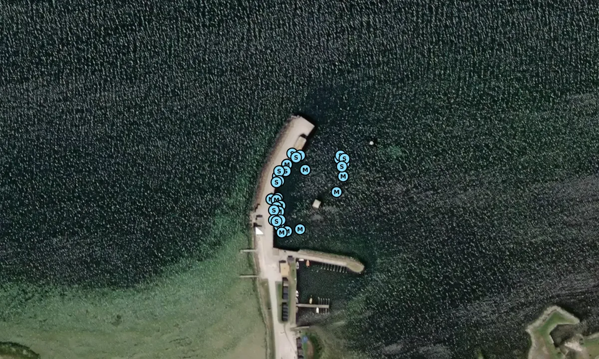 Satelite image of Burgsvik