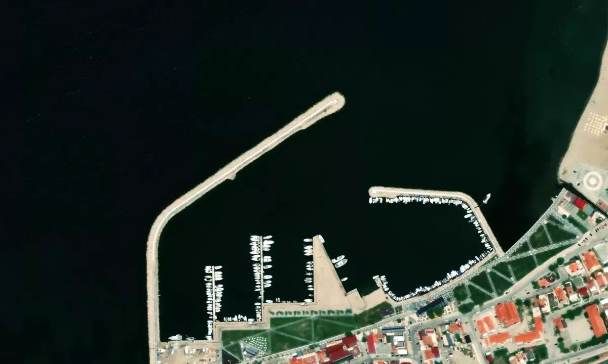 Satelite image of Burhaniye Marina
