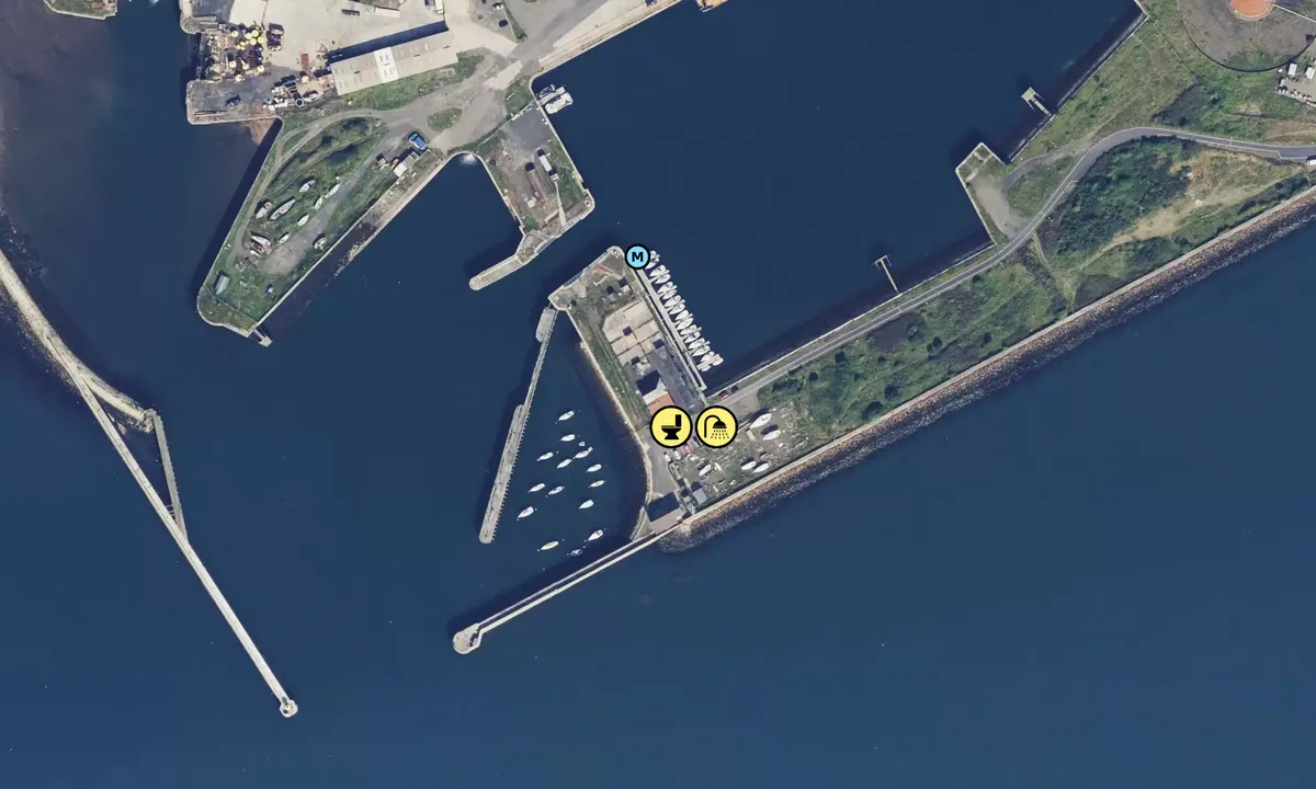Satelite image of Burntisland Sailing Club