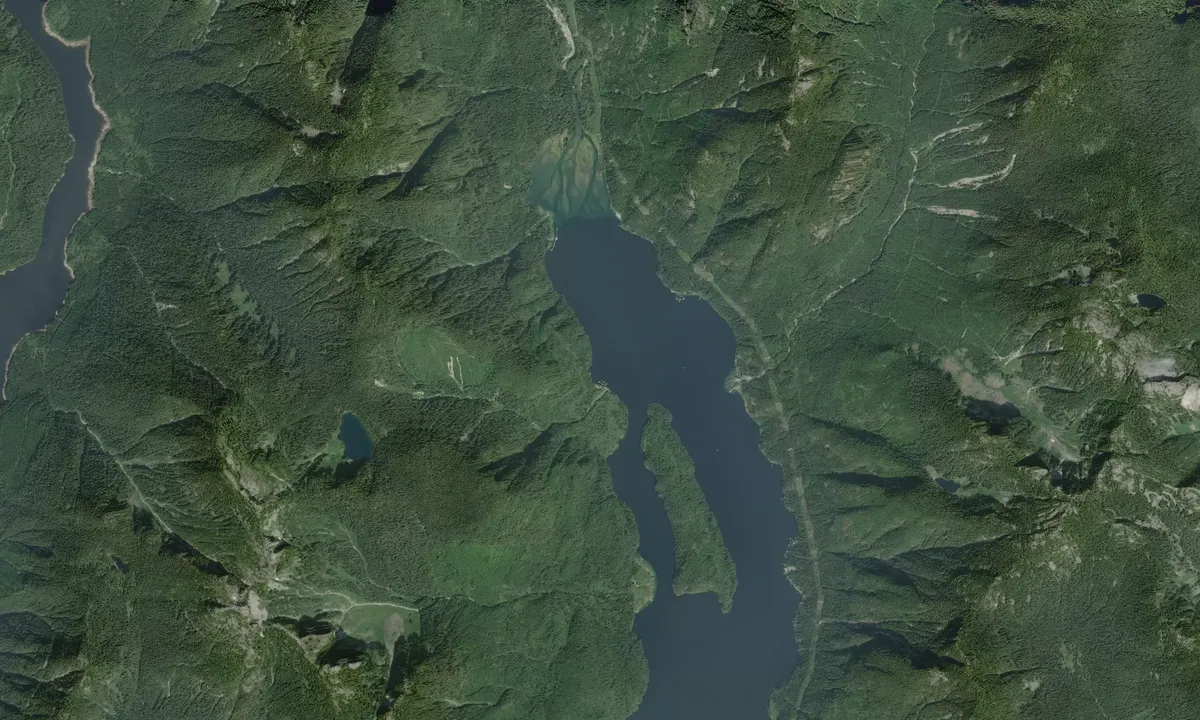 Flyfoto av Burrard Yacht Club, Clementine Creek Outstation