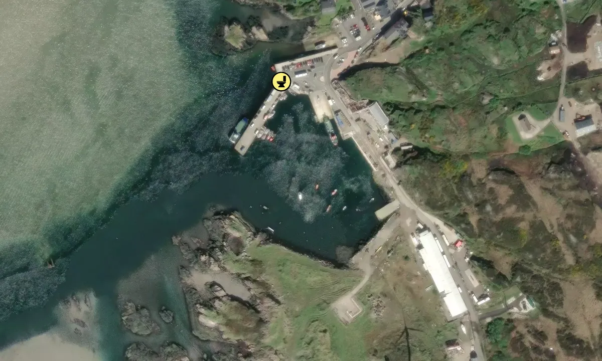 Satelite image of Burtonport