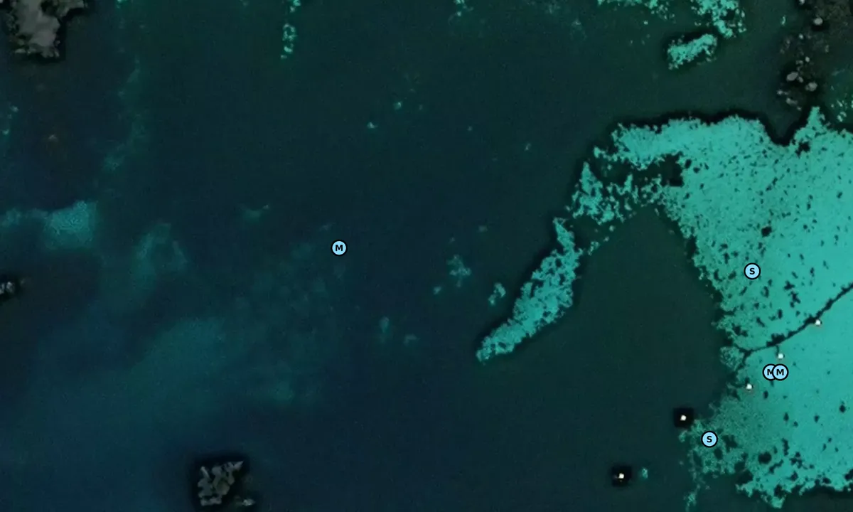 Satelite image of Buvågen - Moskenes