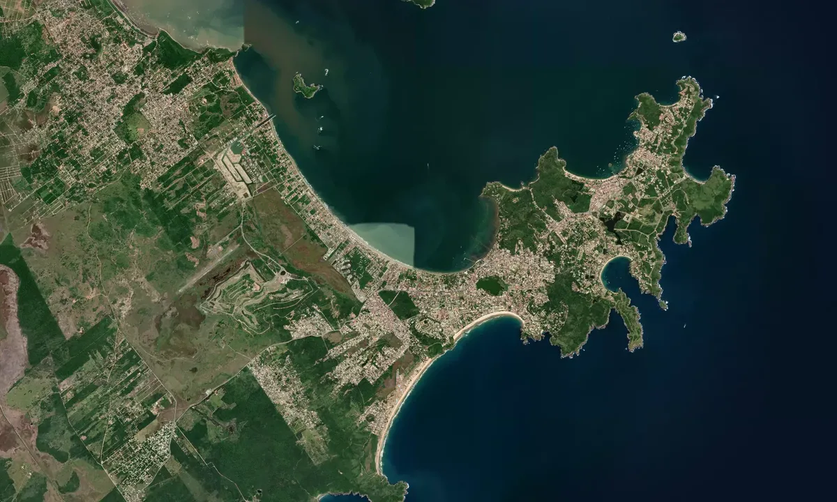 Flyfoto av Búzios Vela Clube