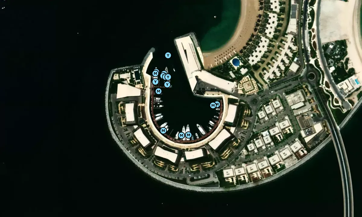 Satelite image of Bvlgari Yacht Club