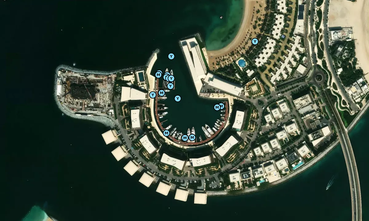 Satelite image of Bvlgari Yacht Club