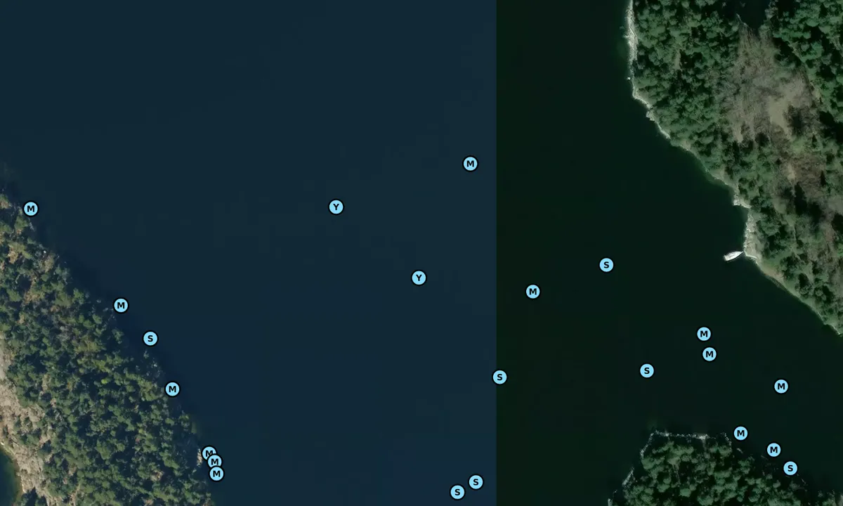 Satelite image of Byviken