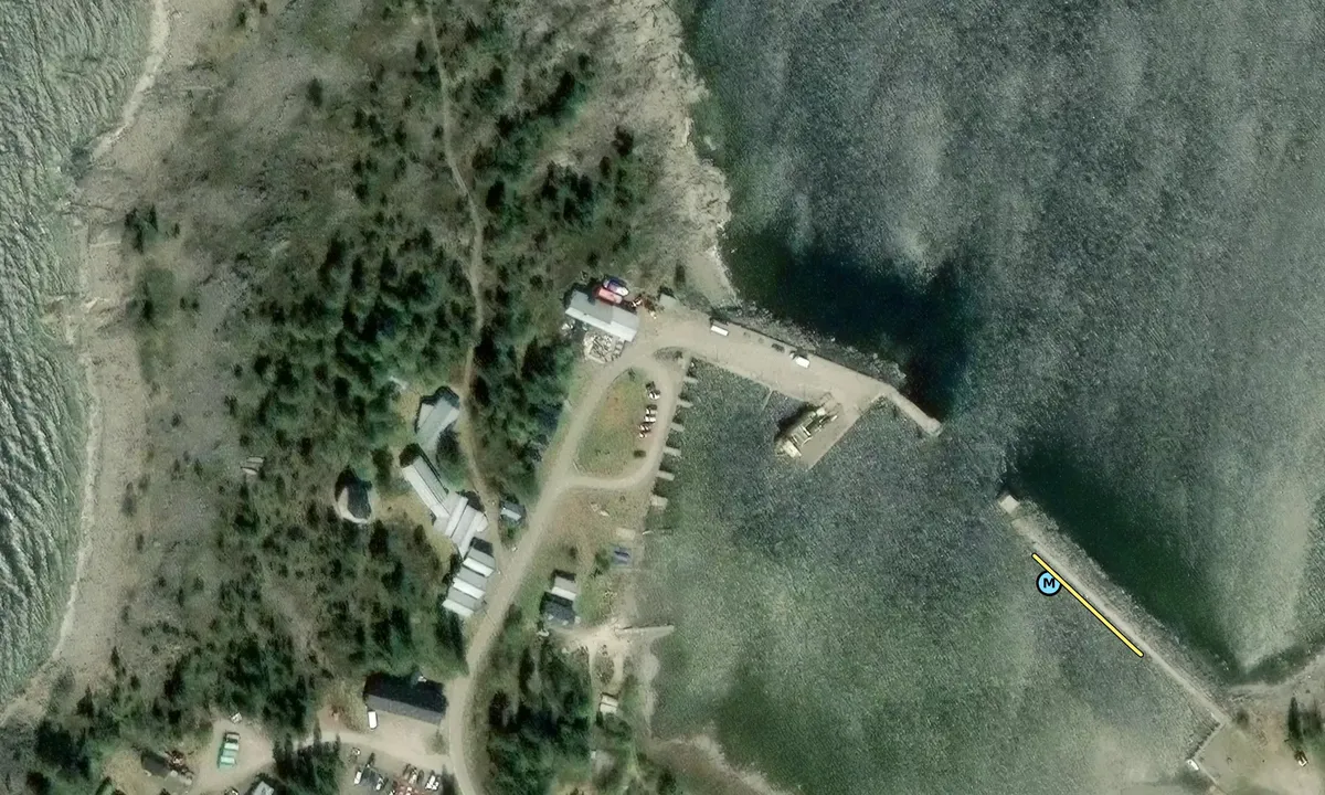 Satelite image of Byviken - Holmön