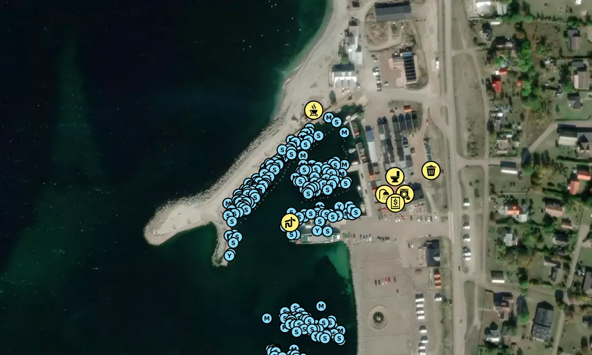 Satelite image of Byxelkroks Hamn