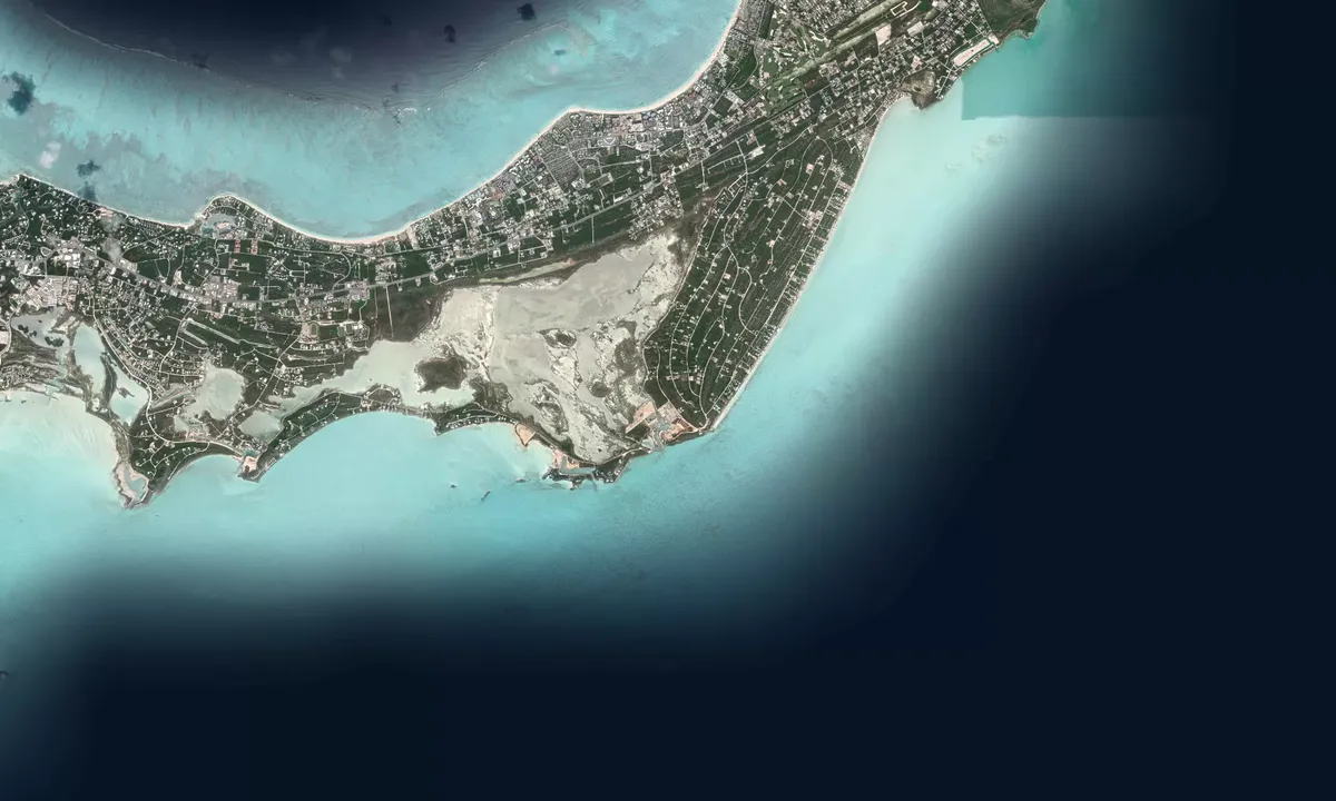 Flyfoto av Caicos Marina and Shipyard