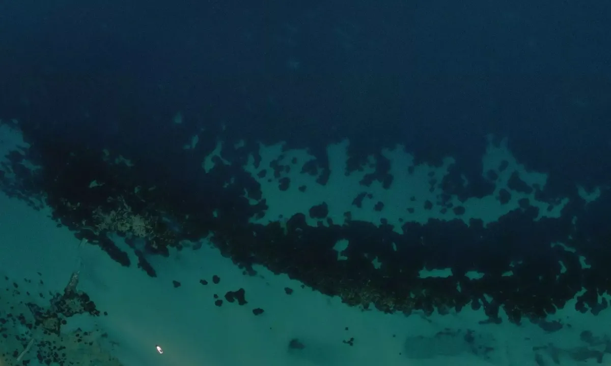 Flyfoto av Cala Barbiere