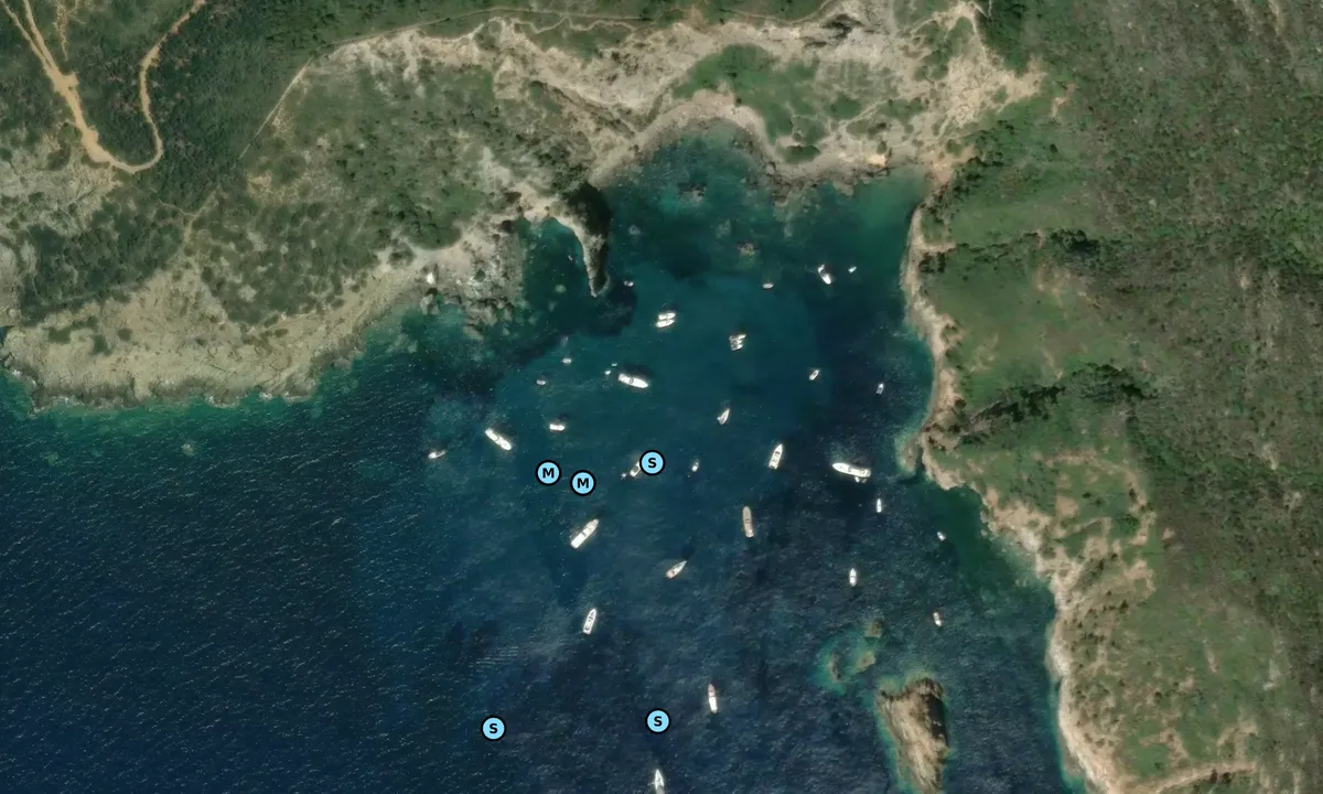 Satelite image of Cala d’allume