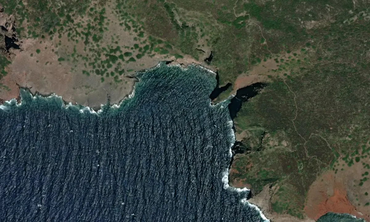 Flyfoto av Cala del Moreto