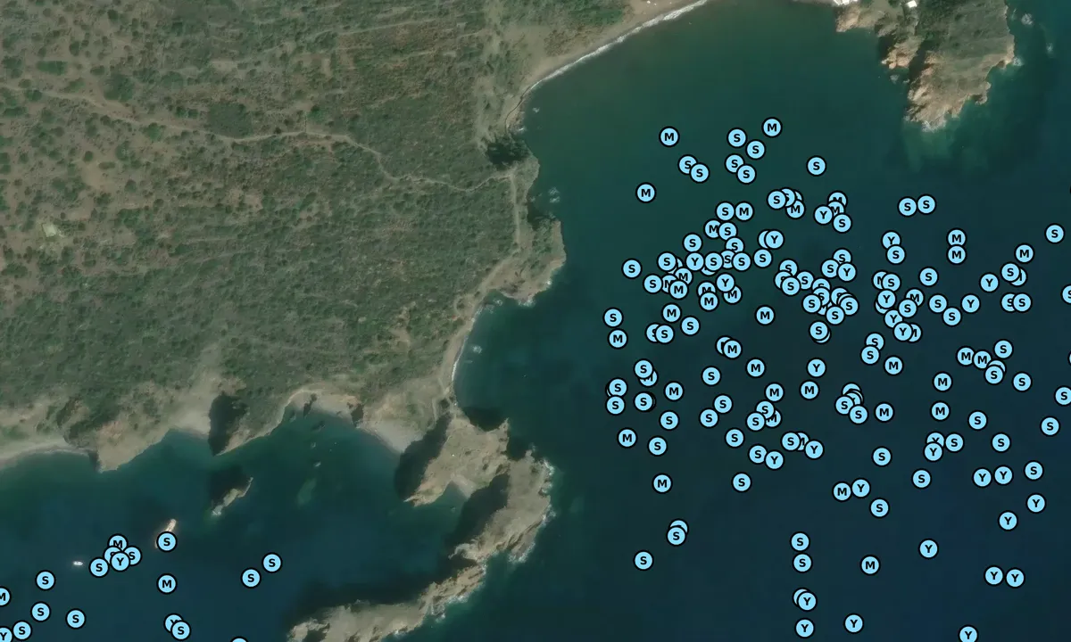 Satelite image of Cala del Morto