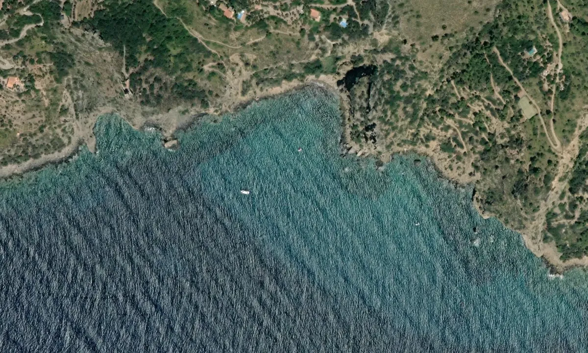 Flyfoto av Cala dell'olio