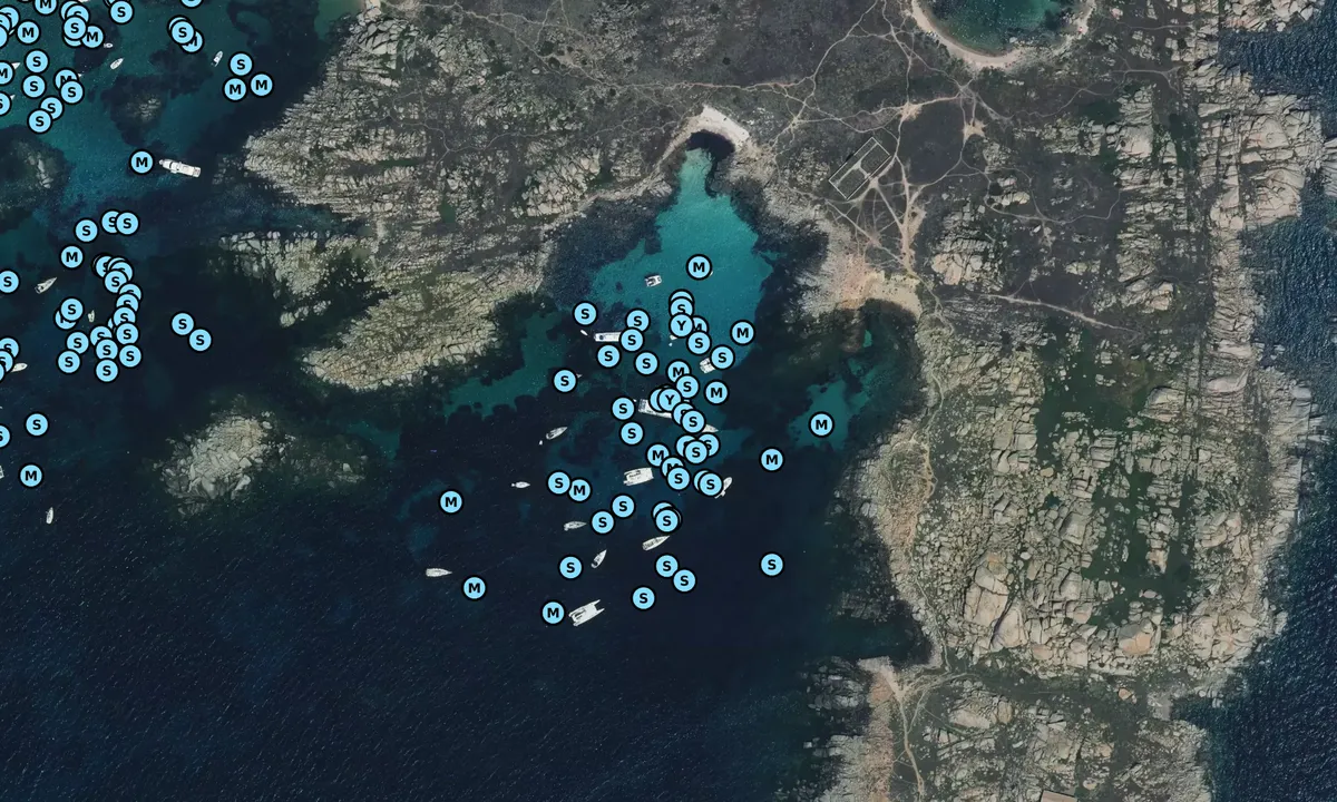 Satelite image of Cala di Giunco