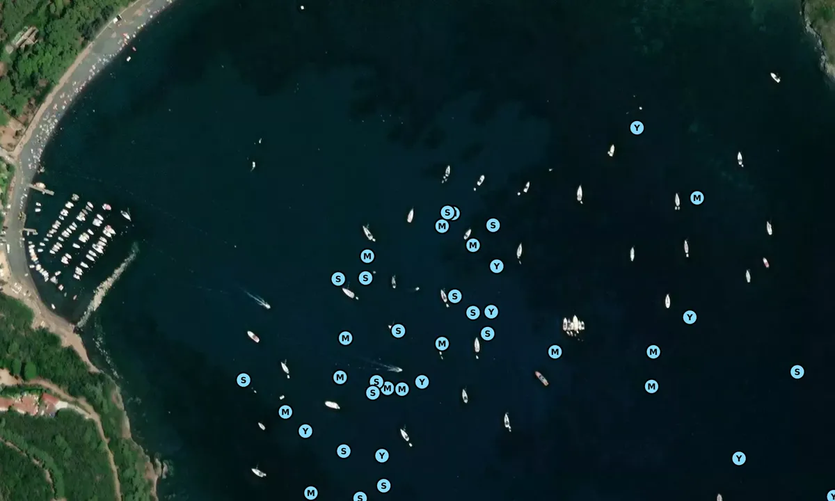 Satelite image of Cala di Margidore