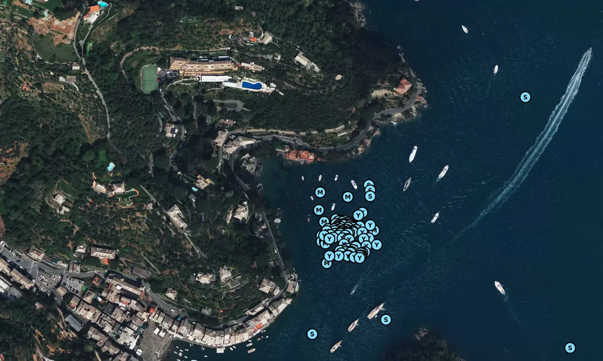 Satelite image of Cala di Paraggi