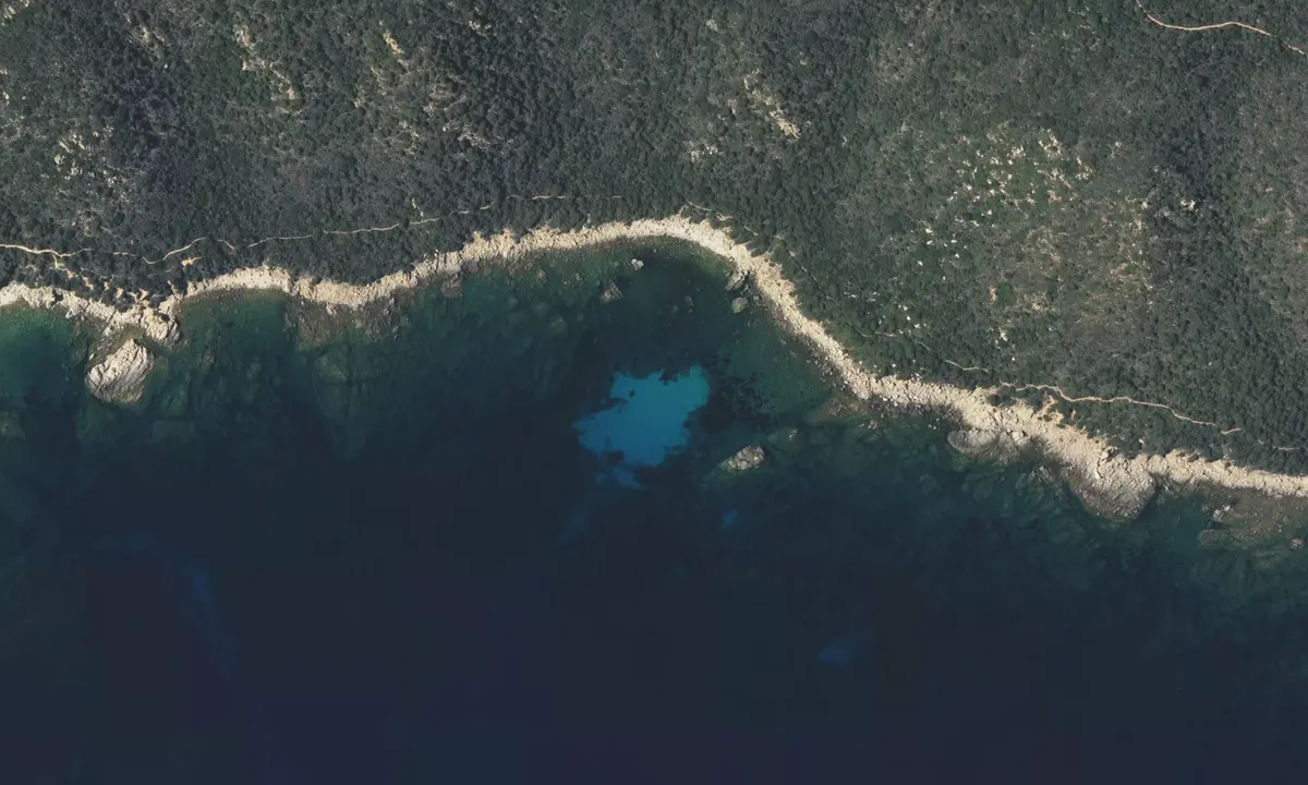 Flyfoto av Cala di u Commissariu
