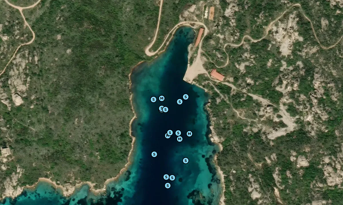 Satelite image of Cala Di Villamarina