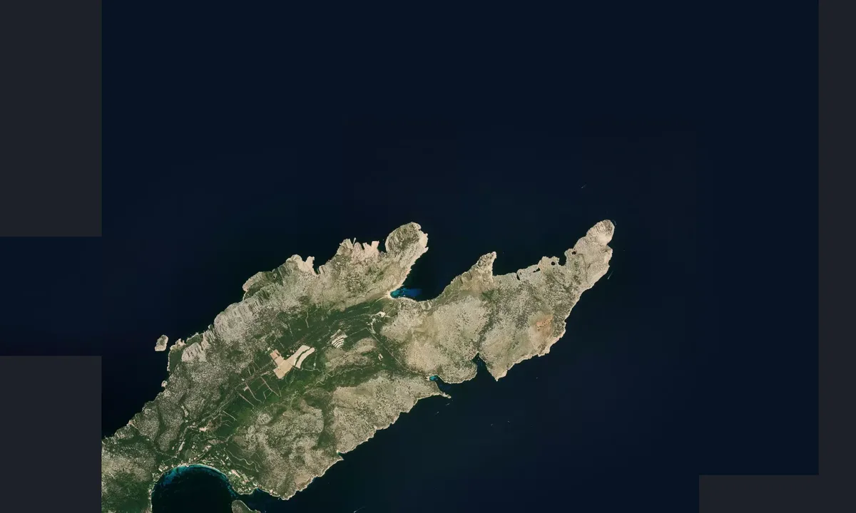 Flyfoto av Cala Figuera - Pollença