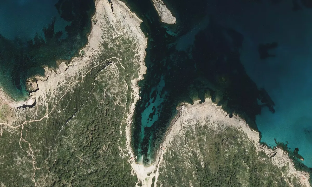 Flyfoto av Cala Fontanelles