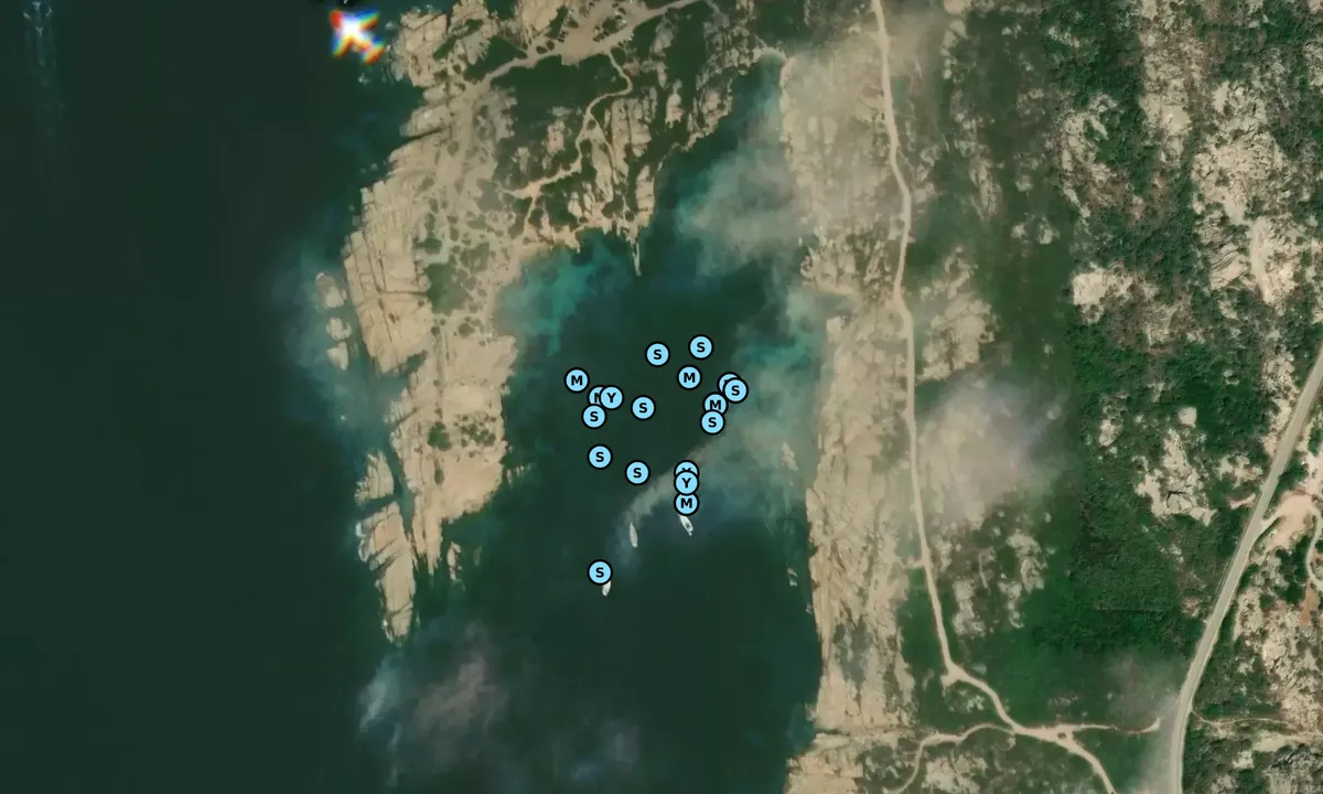 Flyfoto av Cala Francesa