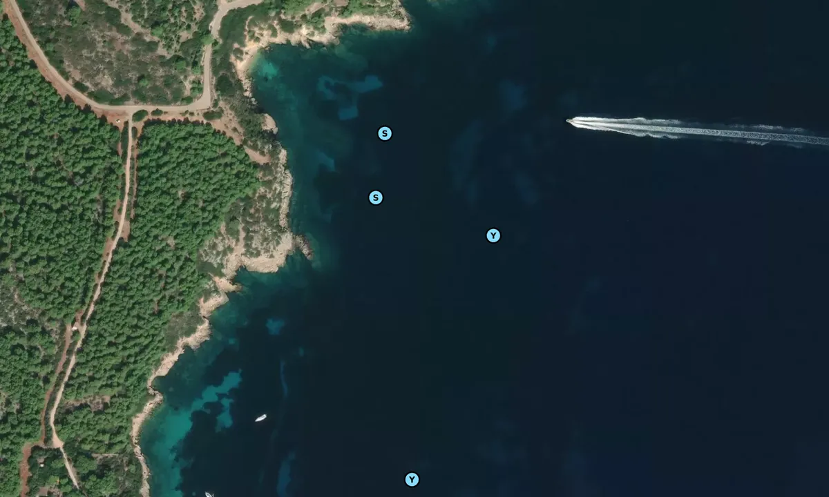 Satelite image of Cala Galera 1