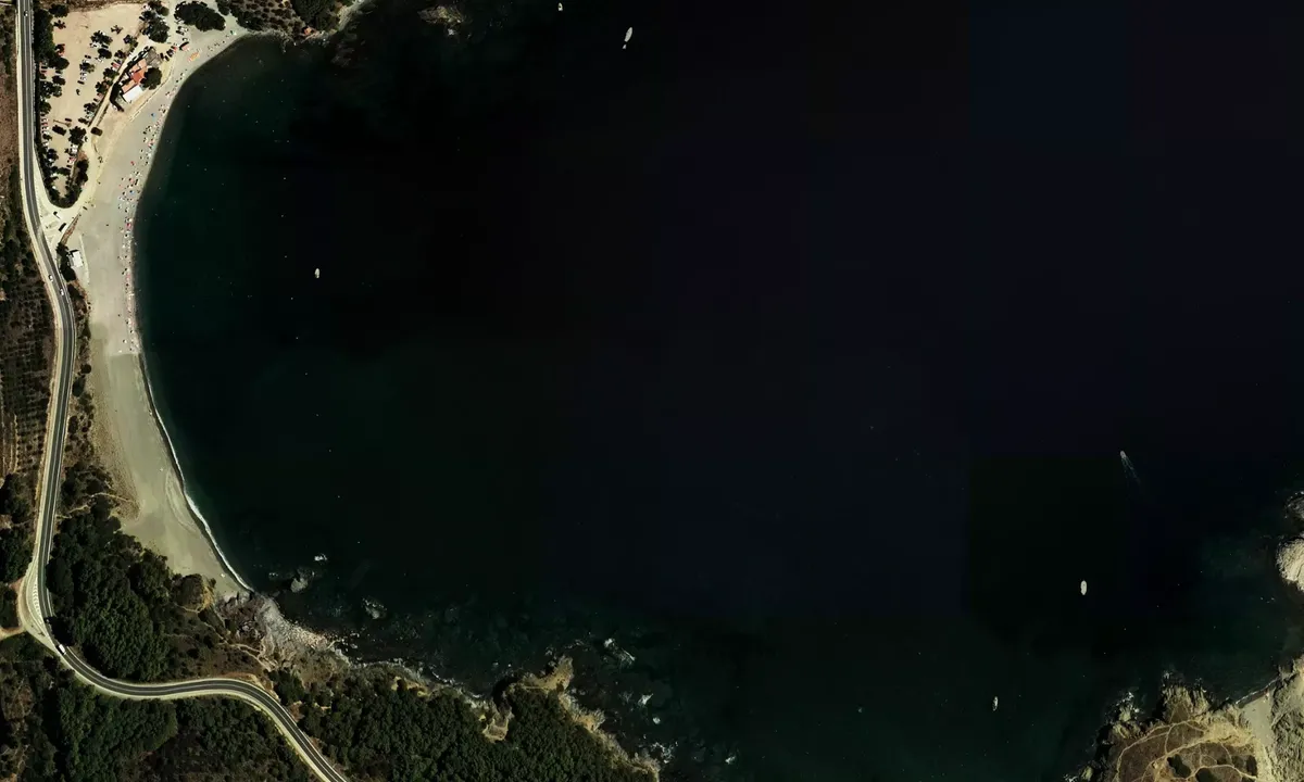 Flyfoto av Cala Garbet