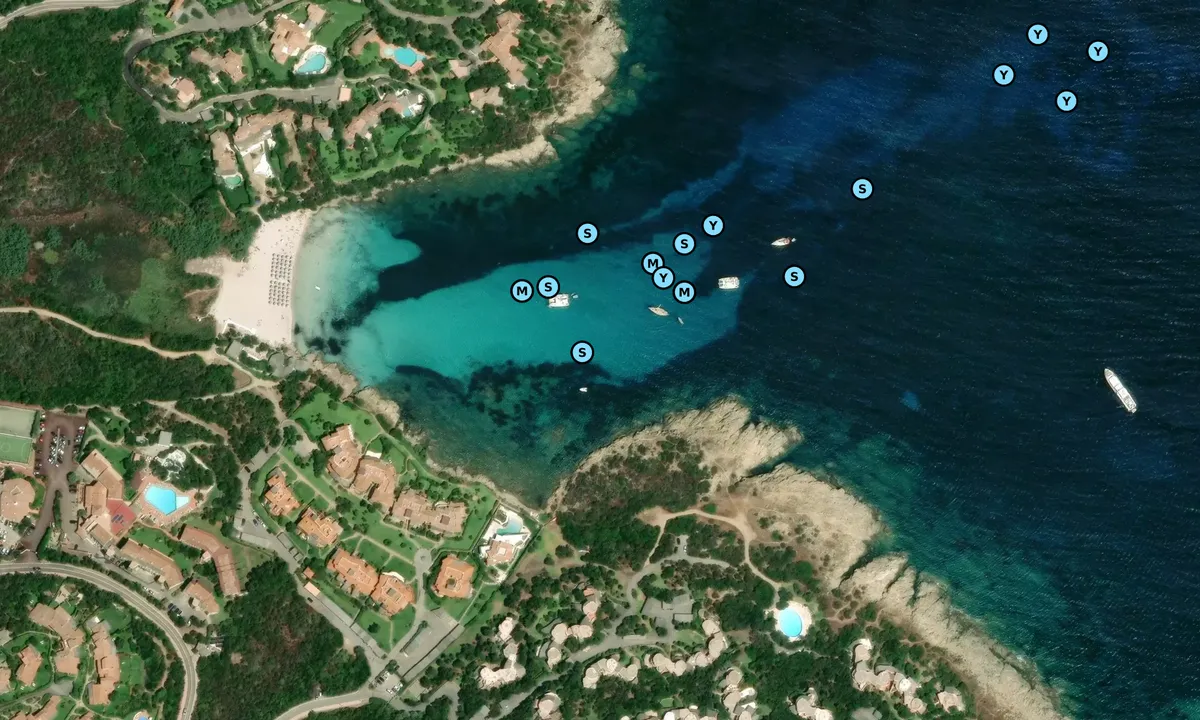 Satelite image of Cala Granu