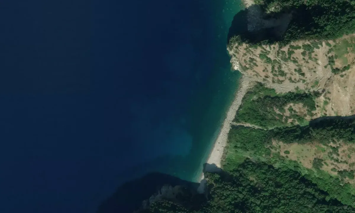 Satelite image of Cala Leone