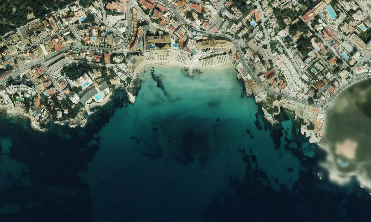 Flyfoto av Cala Major