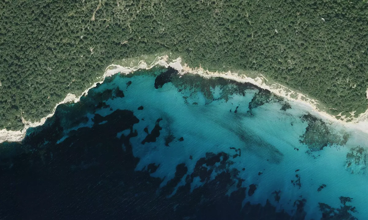 Flyfoto av Cala Niu Llorc