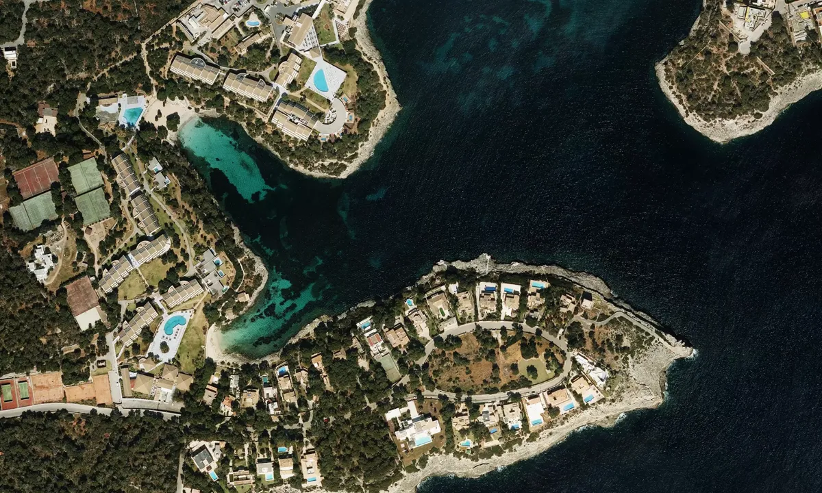 Flyfoto av Cala Portopetro