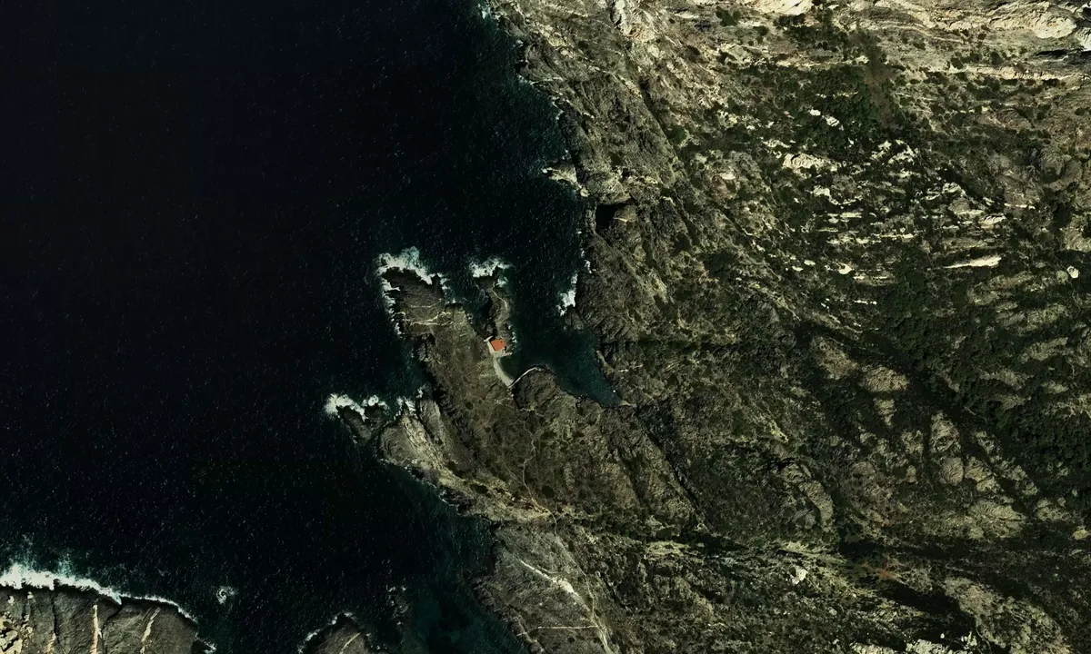 Flyfoto av Cala Prona