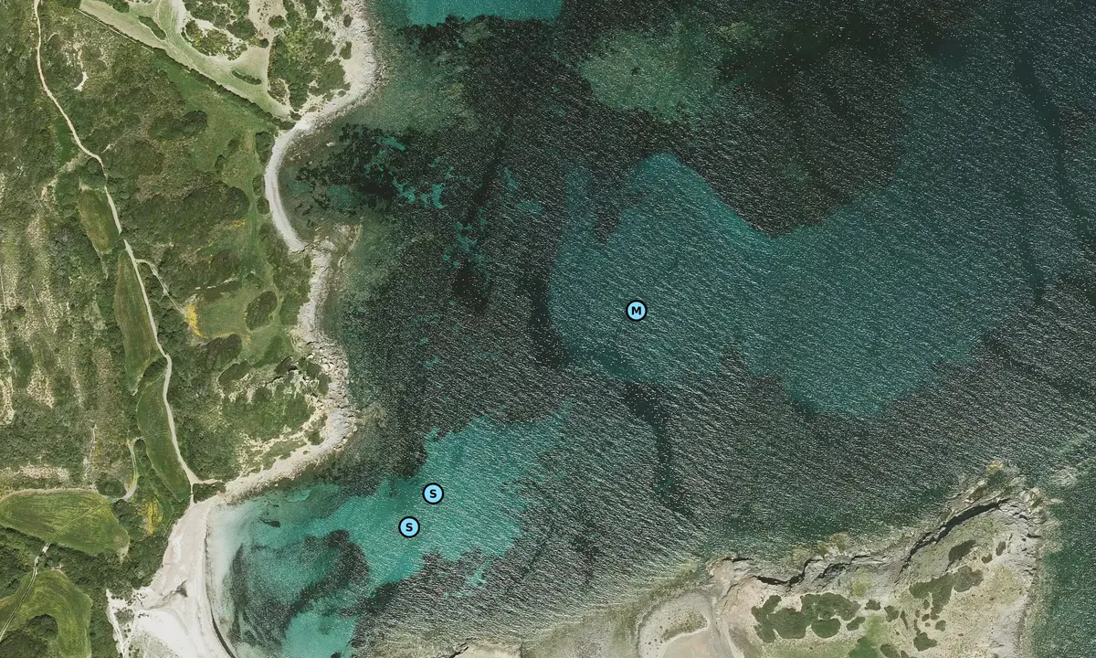 Satelite image of Cala Rambles