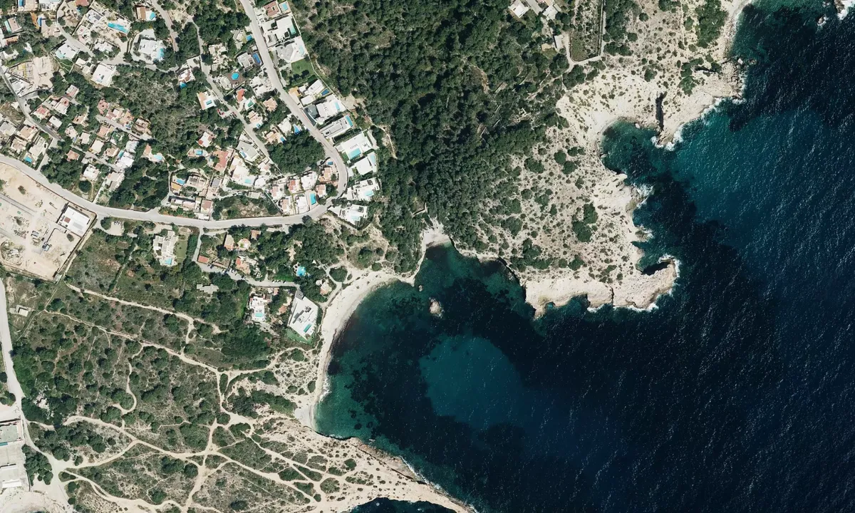 Flyfoto av Cala Roja - Cap Martinet