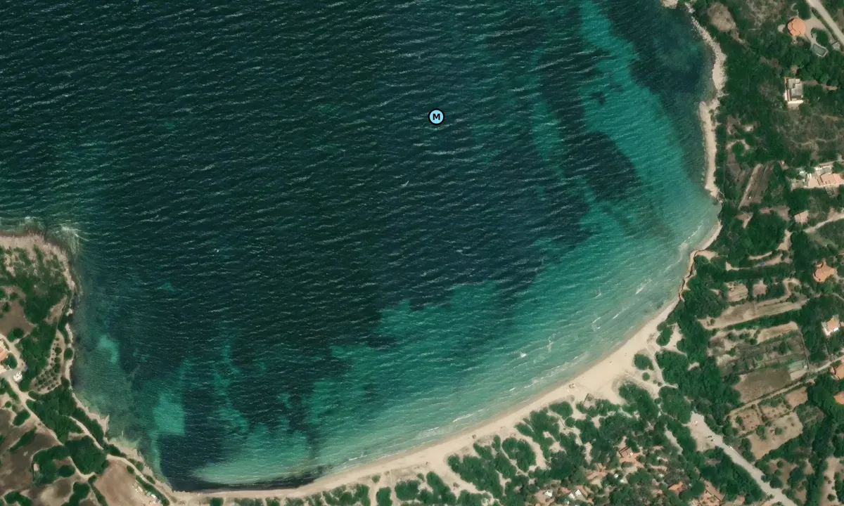 Satelite image of Cala Salina