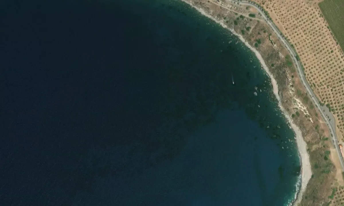 Flyfoto av Cala San Antonio AMP