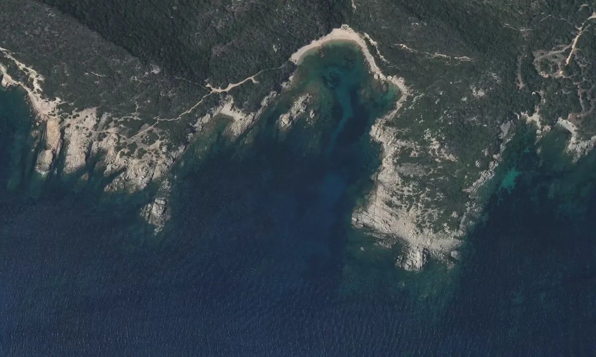 Flyfoto av Cala Sciumara