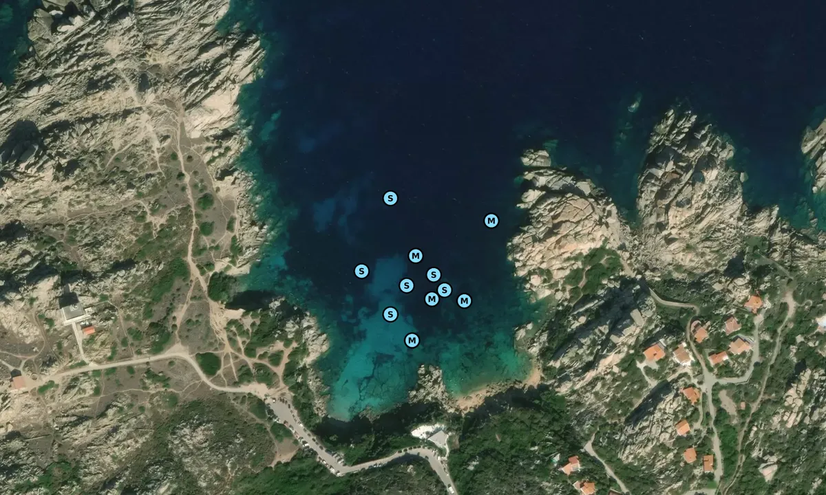 Flyfoto av Cala Spinosa