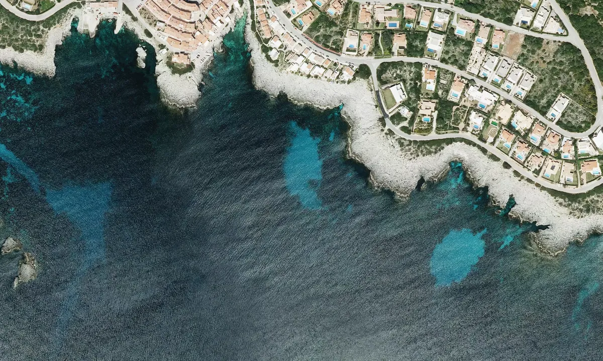 Flyfoto av Cala Torrent
