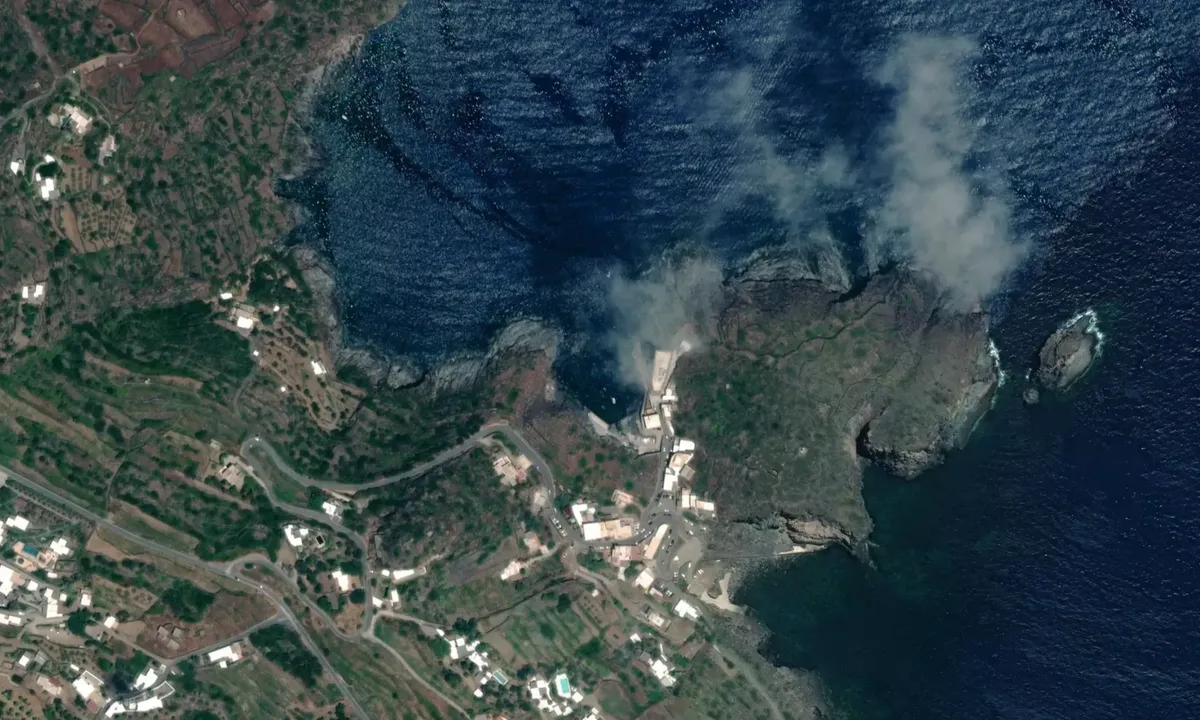 Flyfoto av Cala Tramontana - Kamma