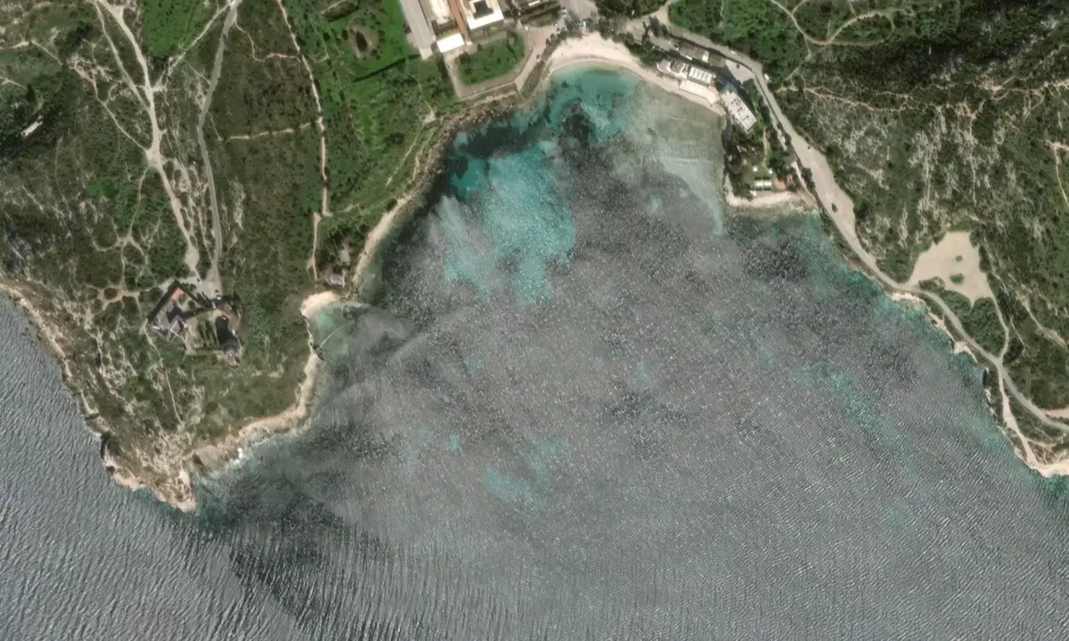Flyfoto av Calamosca