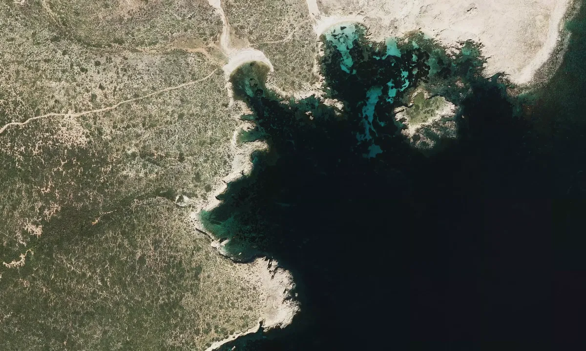 Flyfoto av Cala'n Tosqueta