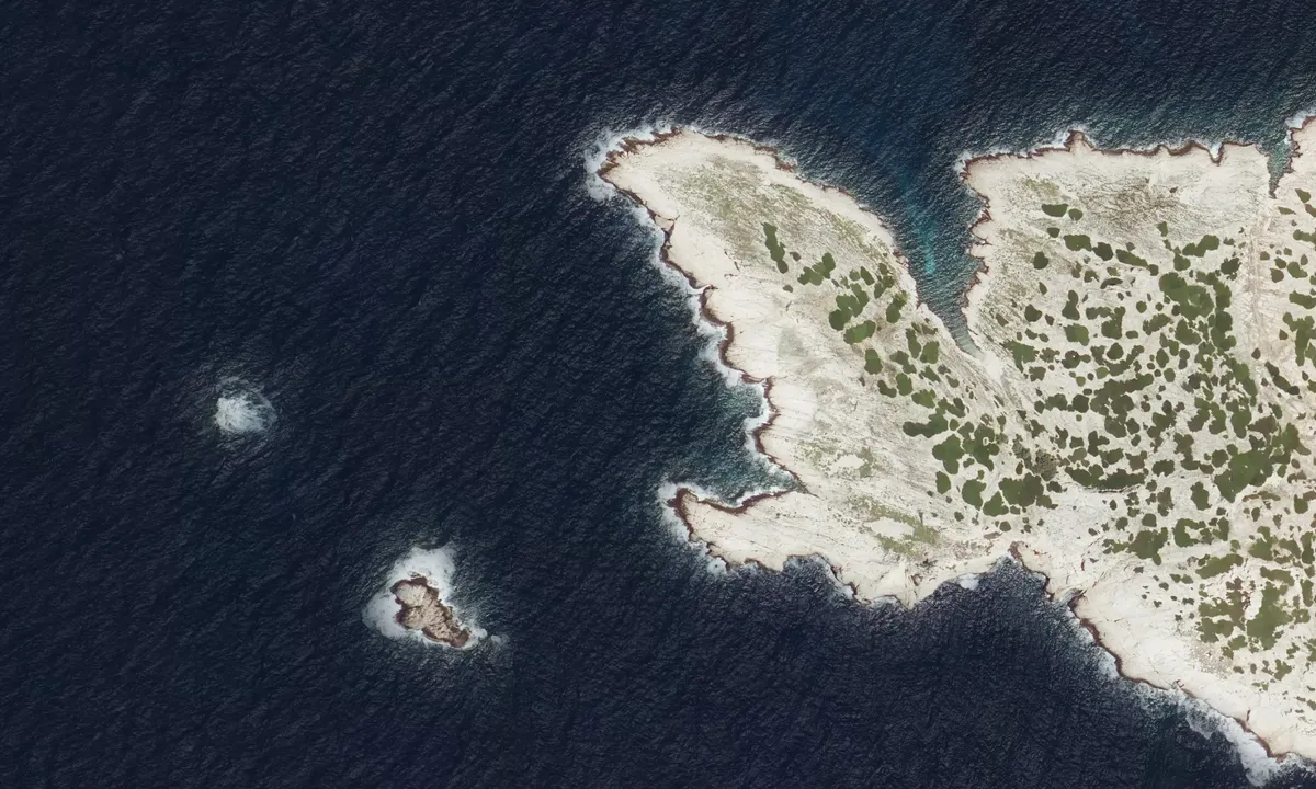 Flyfoto av Calanque de Boulegeade