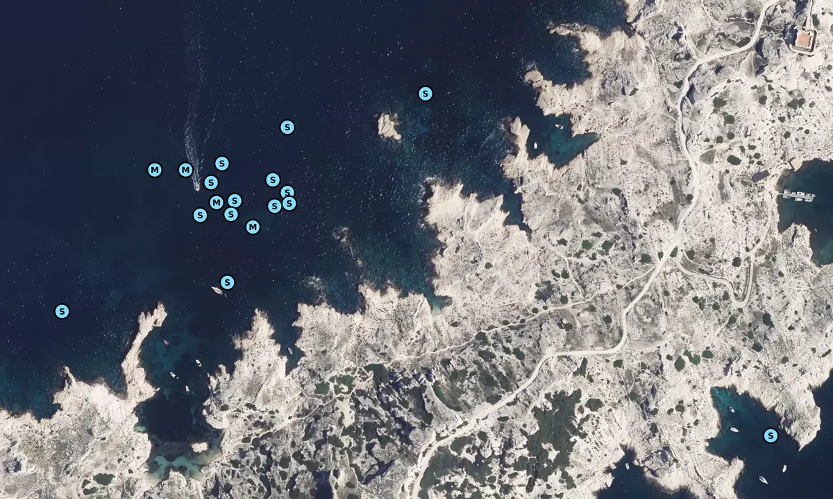 Satelite image of Calanque de Flancadou