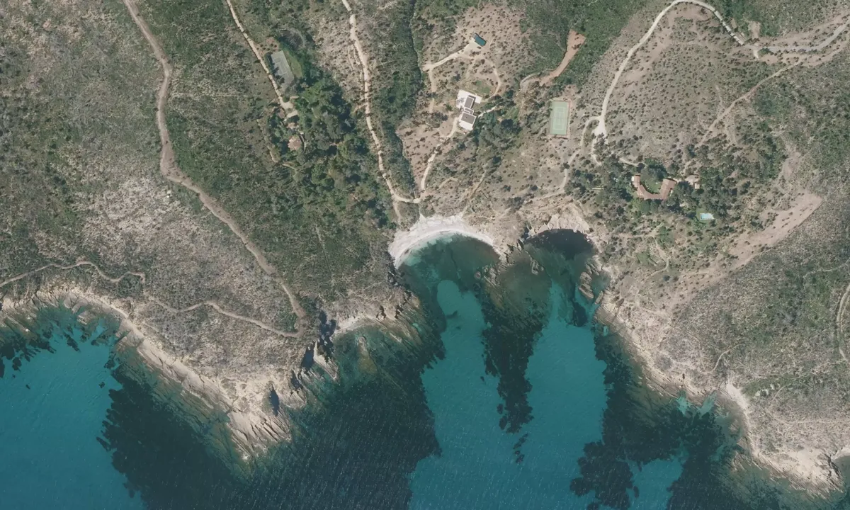 Flyfoto av Calanque de la Tripe