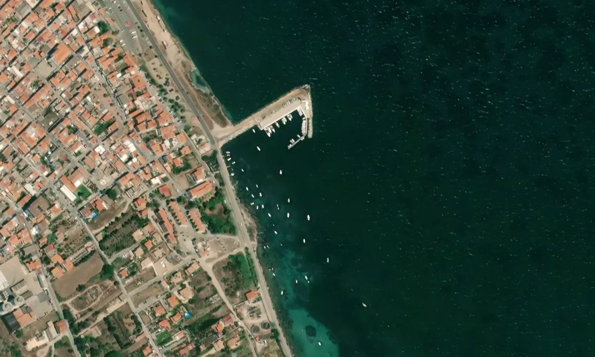 Flyfoto av Calasetta 1