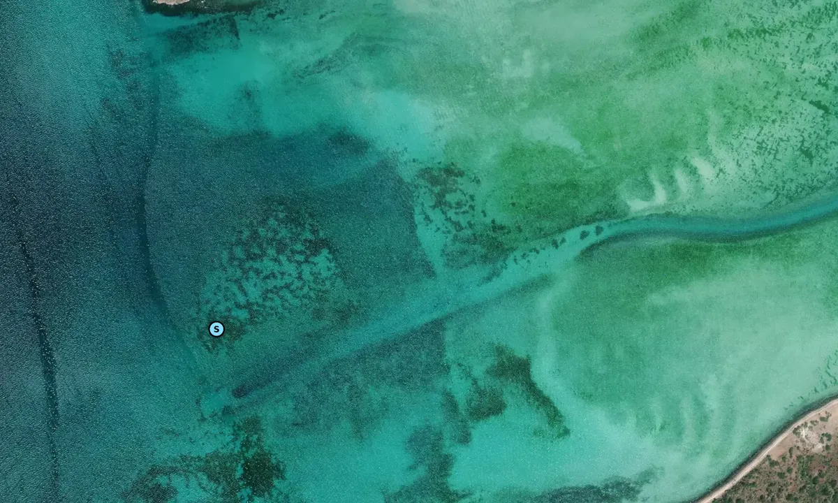 Satelite image of Caleta lobos