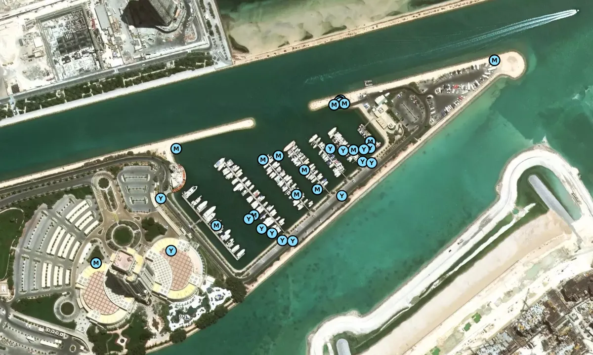 Satelite image of Calypso Marina